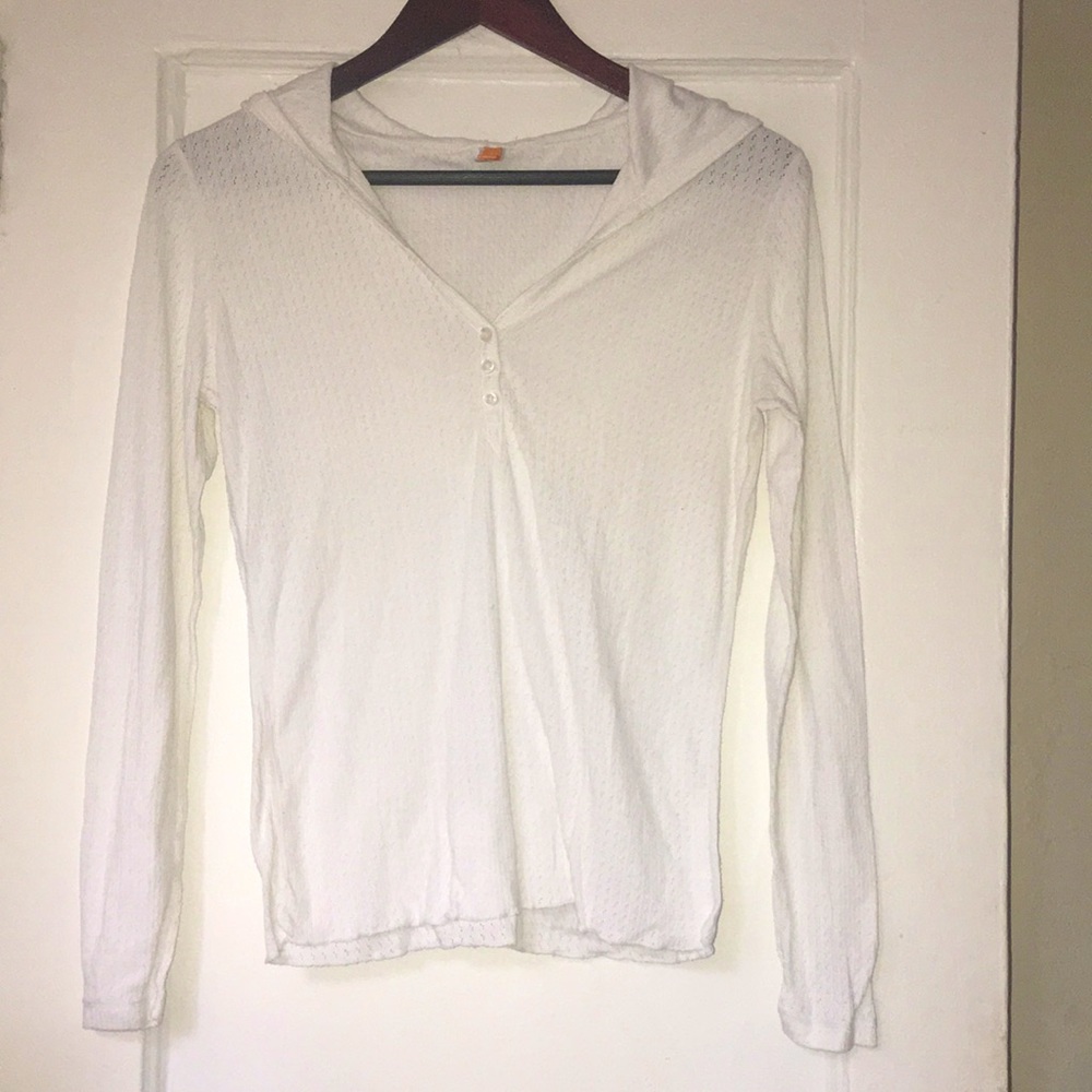 New ✨ hooded long sleeve top